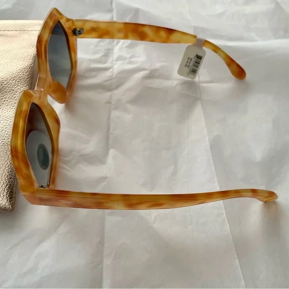 I-Sea Joni Polarized Sunglasses Honey Amber Tortoiseshell NEW WITH TAGS - Picture 3 of 4